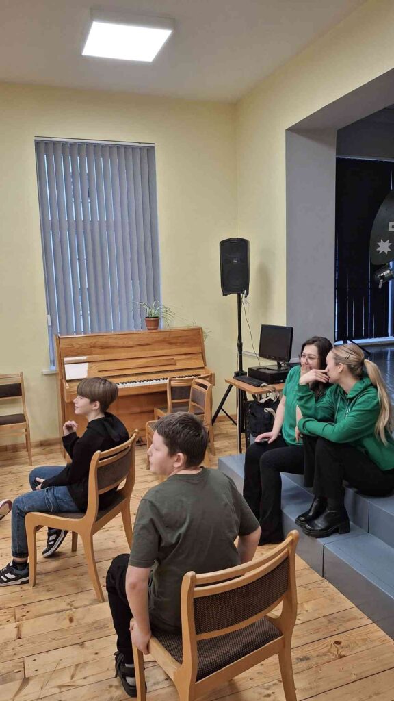 Pasākums kopā ar “Jauniešu mājas pārstāvjiem”